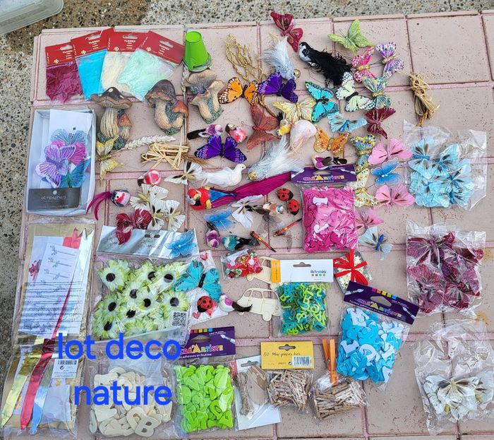 Lot décoration thème nature