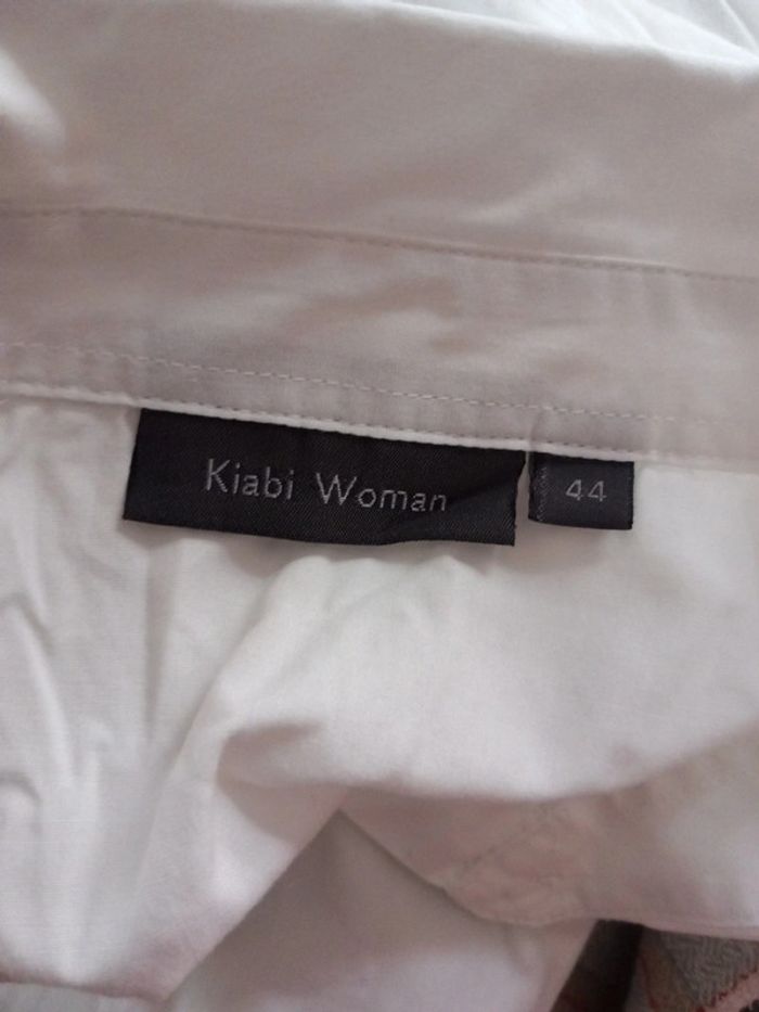 🎀belle chemise blanche coton Kiabi T44 - photo numéro 5