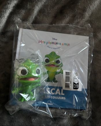 Figurine + Livre Pascal n 62 Mes Premiers Amis Disney Altaya