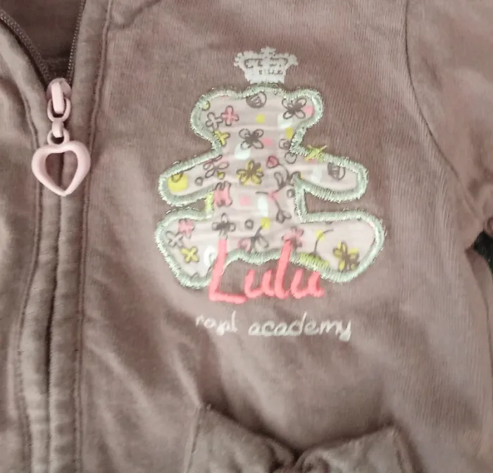 Veste zippée fille 12 mois - photo numéro 2