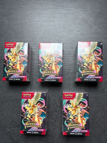 5 bundles Pokémon me2.5 scellé neufs 