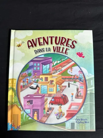 Livre aventures dans la ville