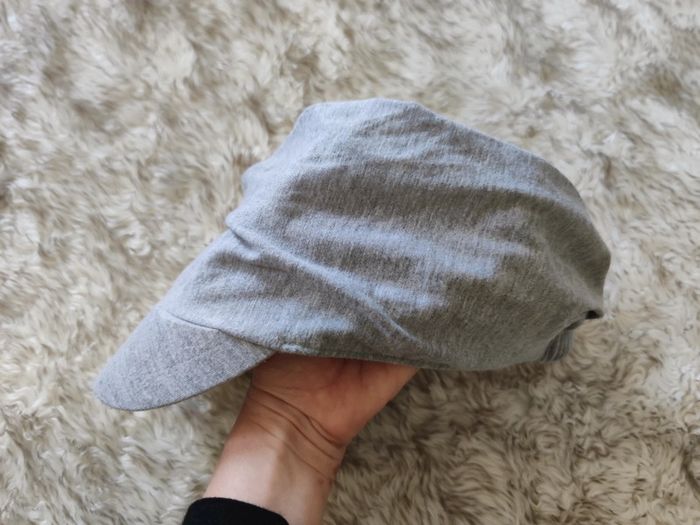 Casquette tissu pour l'été gris clair taille S - photo numéro 2