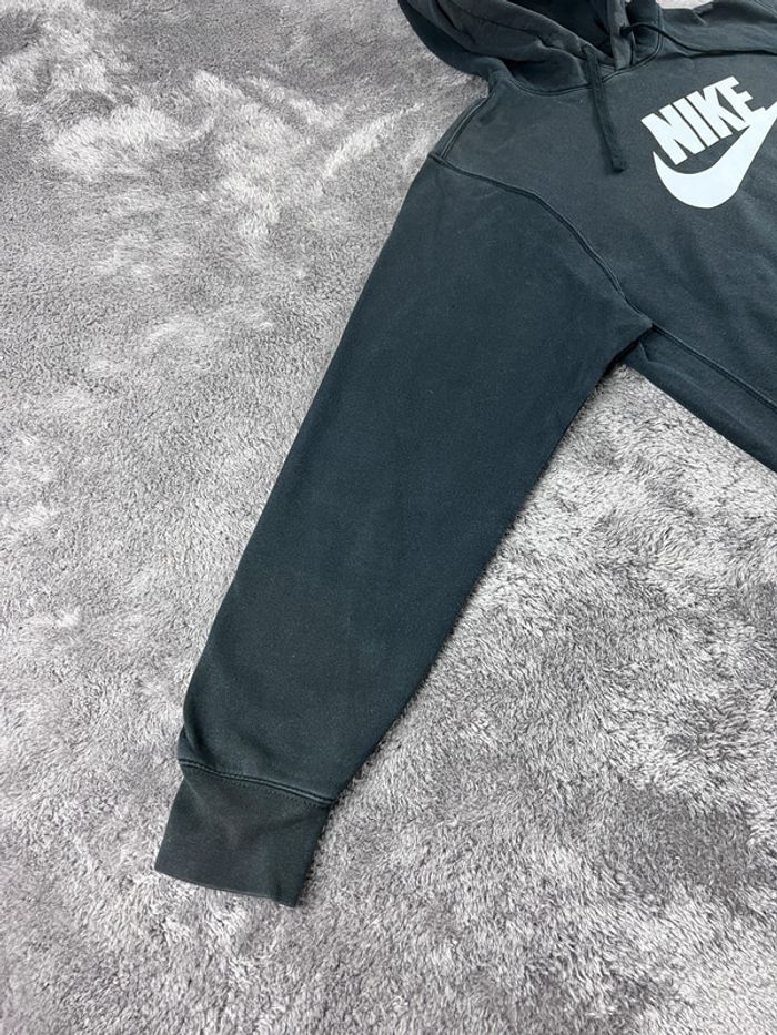 Nike Sweat à Capuche Noir Logo Blanc – Taille M Streetwear Homme - photo numéro 10