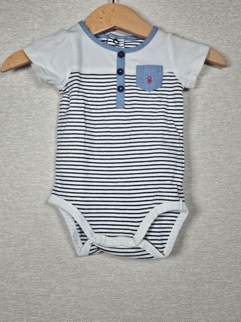 Body manche courte obaïbi 3 mois 59 cm 