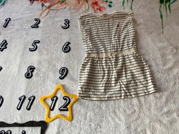 Robe marinière 12 mois