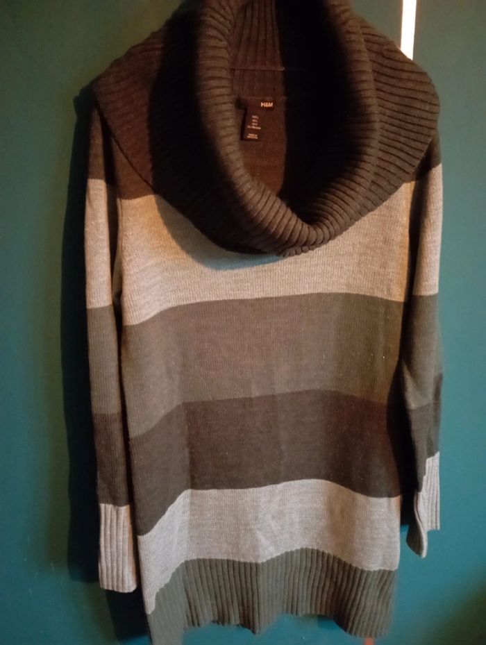 Robe pull rayée - photo numéro 3
