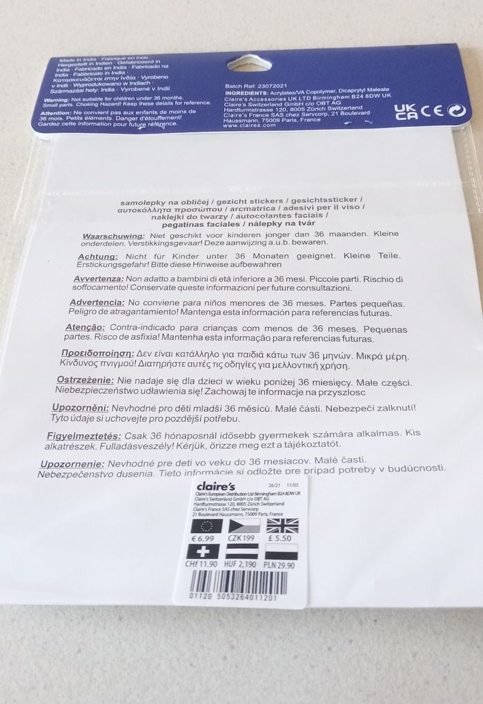 Fêtes stickers visage léopard - photo numéro 4