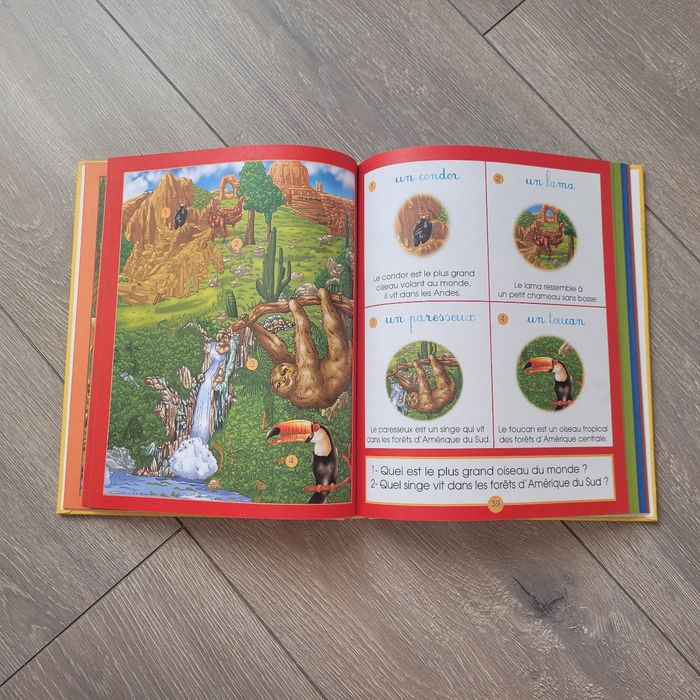 Livre Mon grand Imagier. Les pays du monde. Édition Sodimep - photo numéro 4