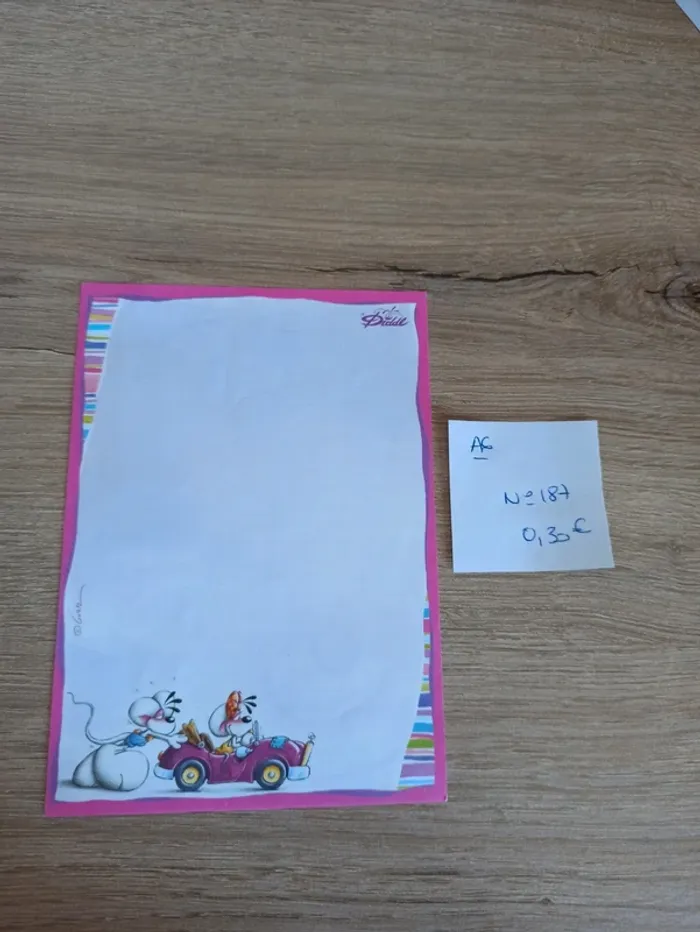 Feuille Diddl A6 187 0,30€