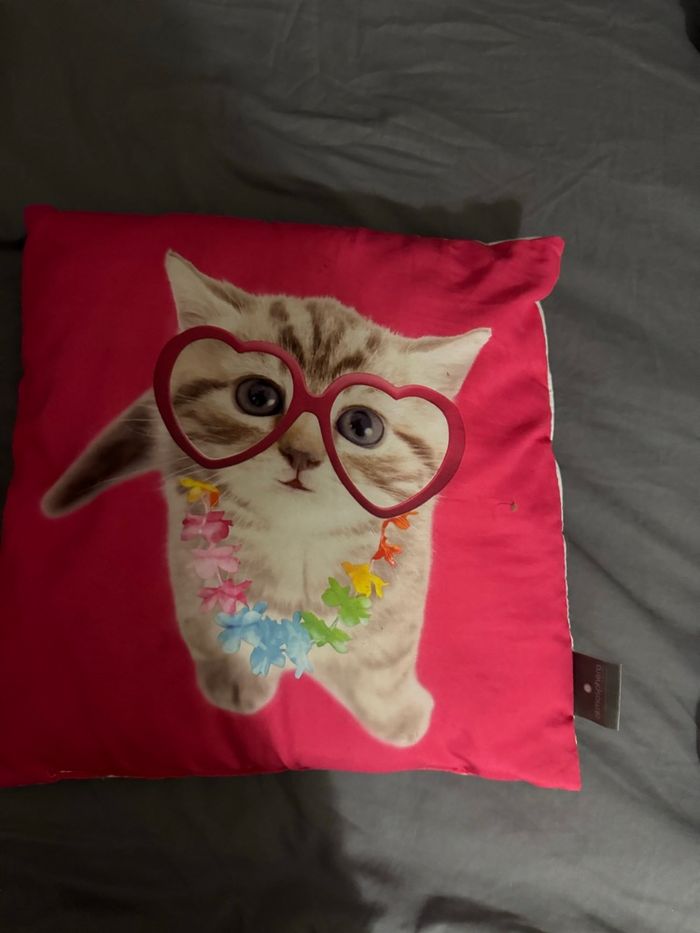 Coussin chat - photo numéro 3