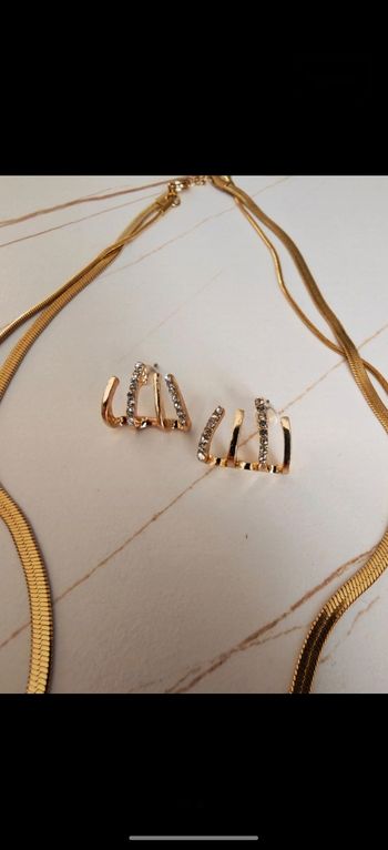Bijoux fantaisie dorés