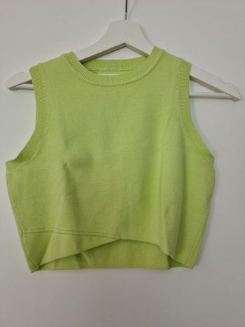 Haut en maille asymétrique 13 / 14 ans Zara