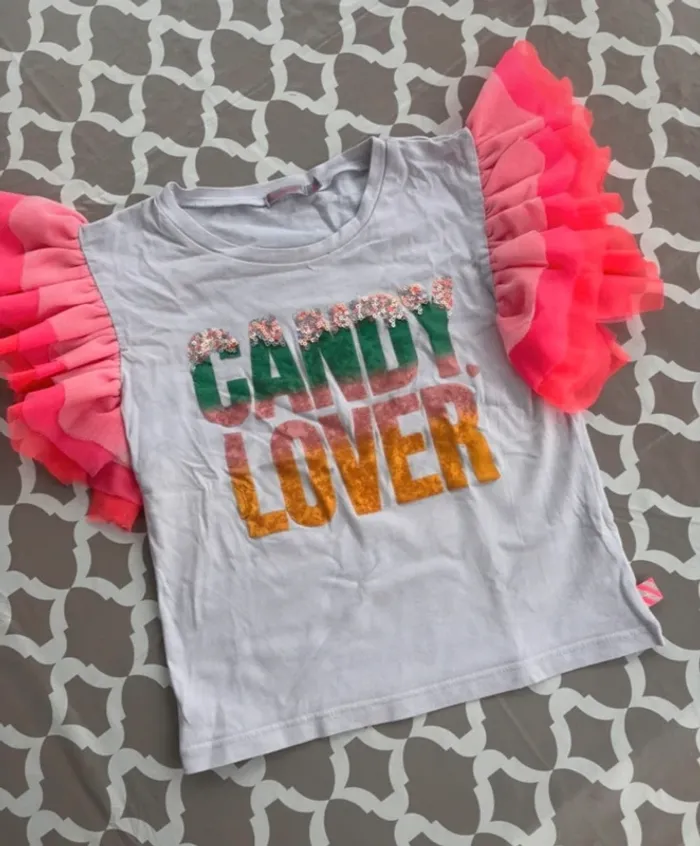 T-shirt billieblush à volants - photo numéro 2