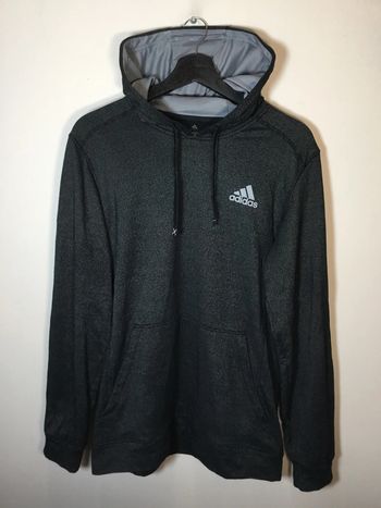 Sweat à capuche pour homme Adidas noir taille M 121