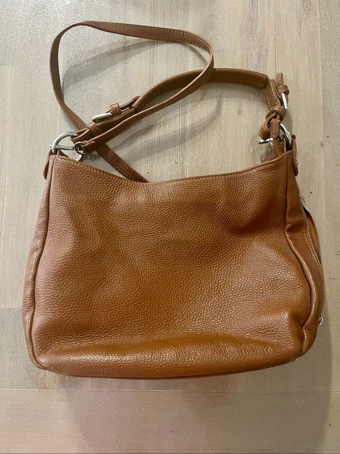 Sac bandoulière camel - photo numéro 3