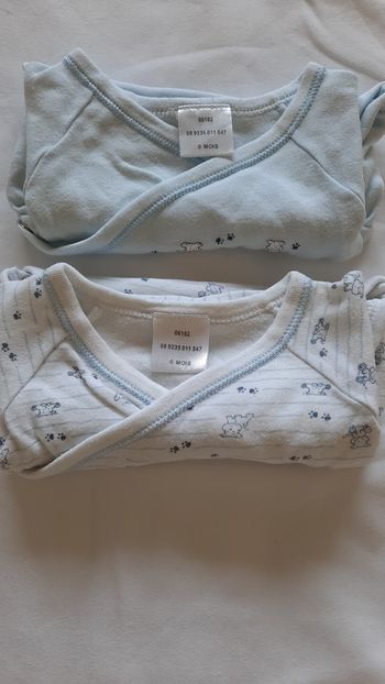 Lot de 2 bodies naissance