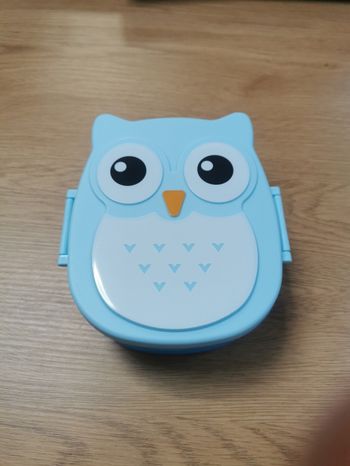 Lunch box hibou neuve