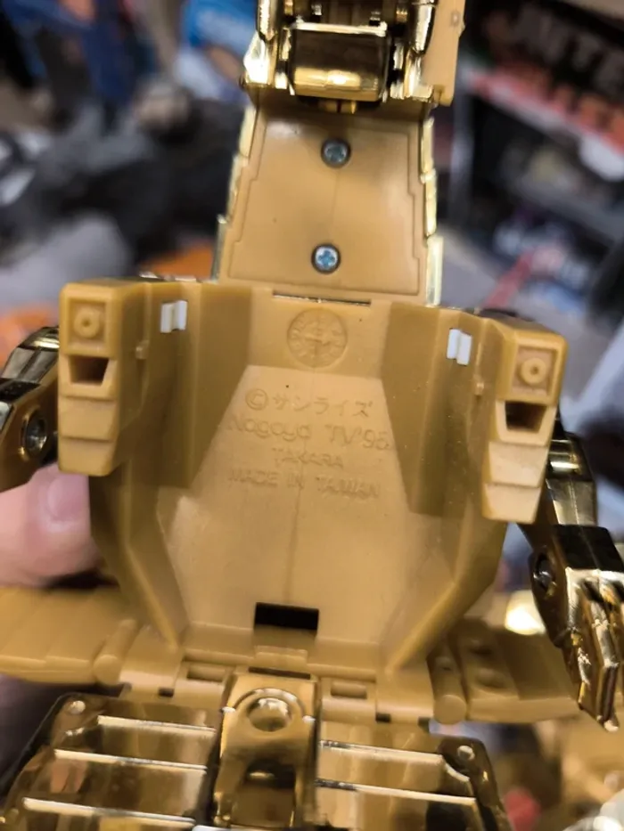 Robot boot Takara 1995 dinosaure rex doré golden or brave goldran nagoya dragon power transformers - photo numéro 18