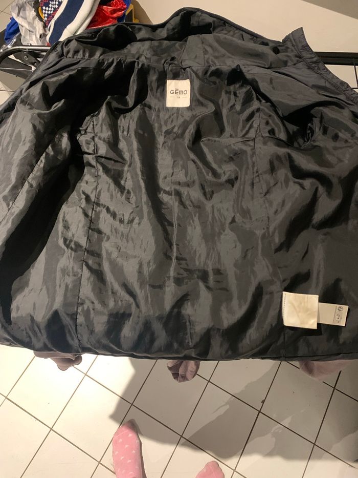 Blouson noir enfants fille - photo numéro 3