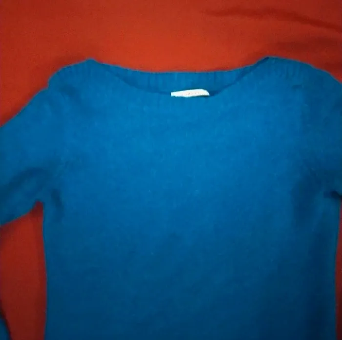Pull over col rond large ouleurs bleu
Taille S
Sweat chaud - photo numéro 3