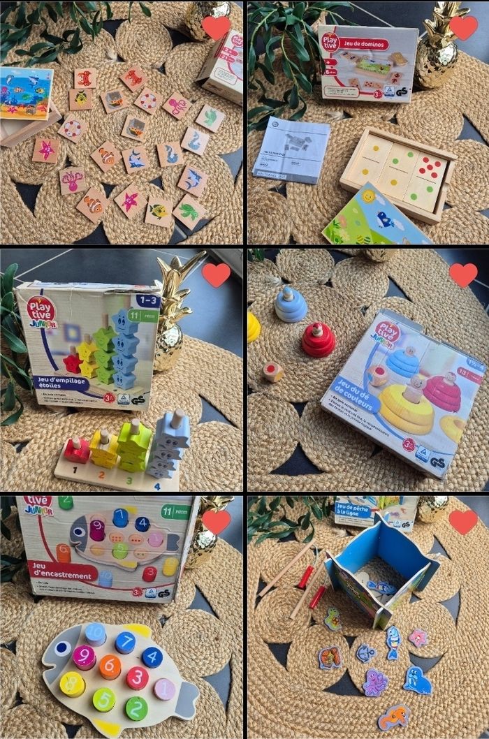 Lot jeux en bois - photo numéro 6
