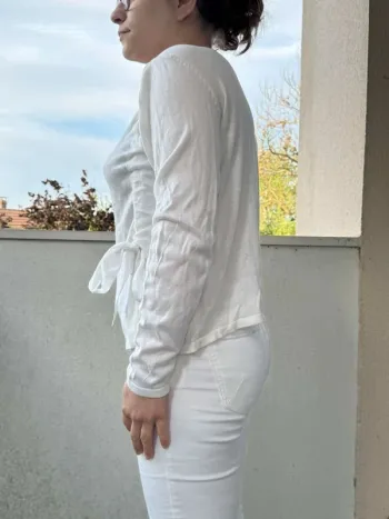 Pull blanc