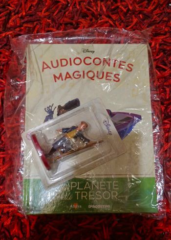 Livre et figurine 72 des audiocontes Magiques altaya audio conte audio compte disney