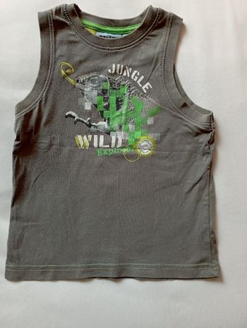 T-shirt sans manche 4 ans
