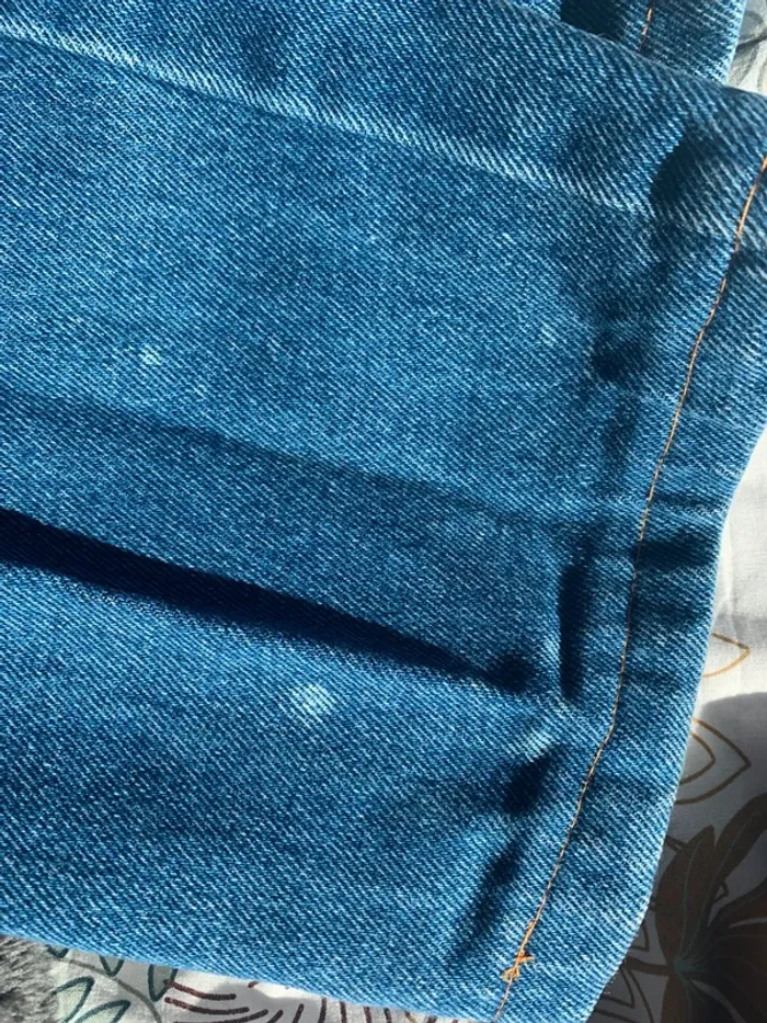 Lots de 5 jeans taille 38 coupe droite ou large - photo numéro 7