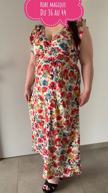 Robe magique extensible 36-44 – coupe flatteuse
