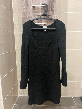 Robe pull H&M taille M noir 🖤