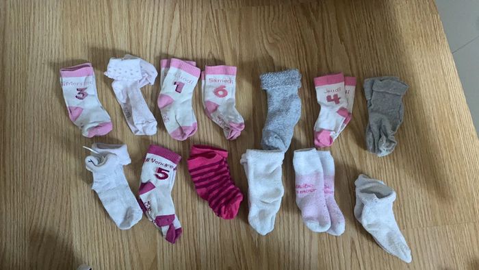 Lot de 13 paire de chaussette