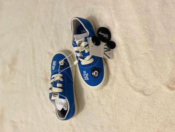 Basket mickey Zara bleu
