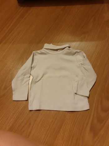 sous pull 18 mois verbaudet blanc