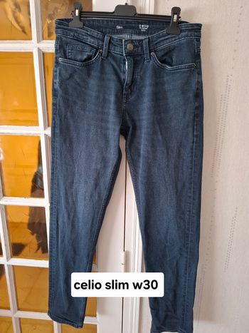 Lot de 3 jeans celio w30