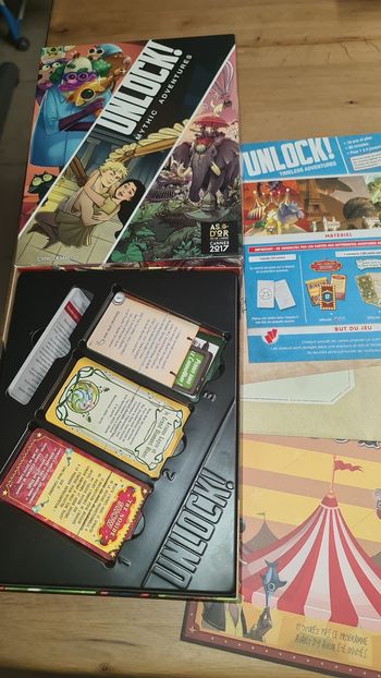 Jeu de société Unlock Mythic Adventures des éditions Space Cowboys