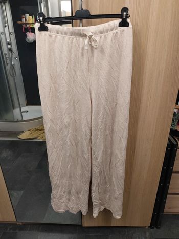 Pantalon large beige Primark - Taille L (convient aussi XL)