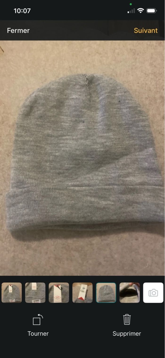 Bonnet leeCooper doublée, polaire, original, neuf avec étiquette - photo numéro 3