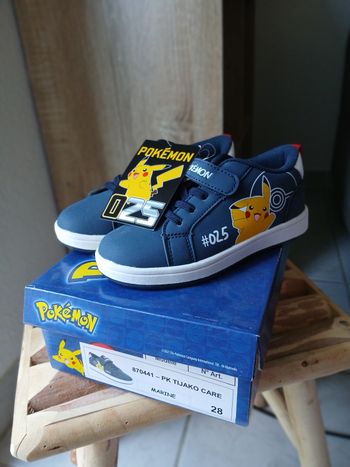 Baskets Enfant bleu marine - Pokémon