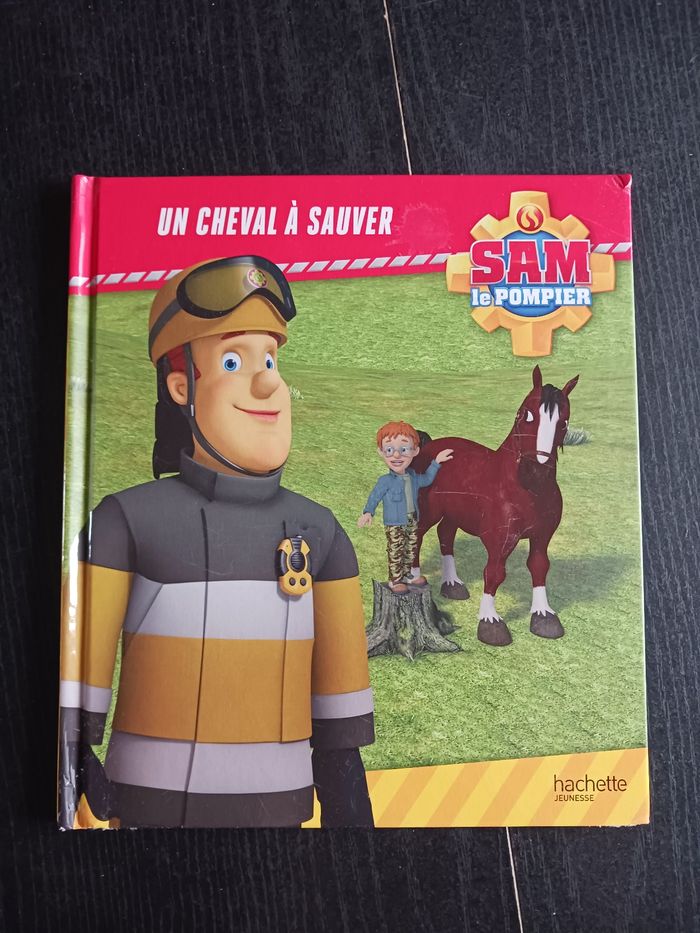 Livre Sam le pompier