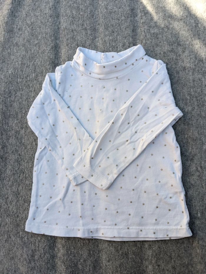 Tee-shirt col roulé