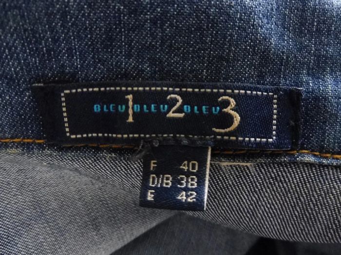 Veste femme jean bleue 123 Taille 40 - photo numéro 6
