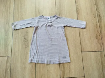 Robe bébé fille longues manches 24 mois Petit bateau