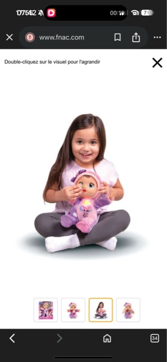 Vtech poupée joue à cache cache - photo numéro 3