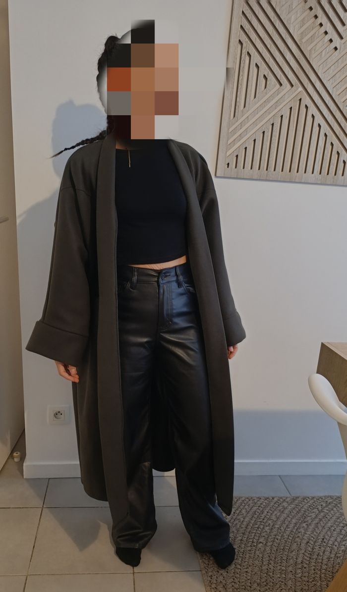 Veste manteau oversize