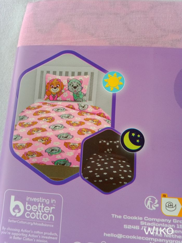 Parure paw patrol lumineuse 140x200cm - photo numéro 5