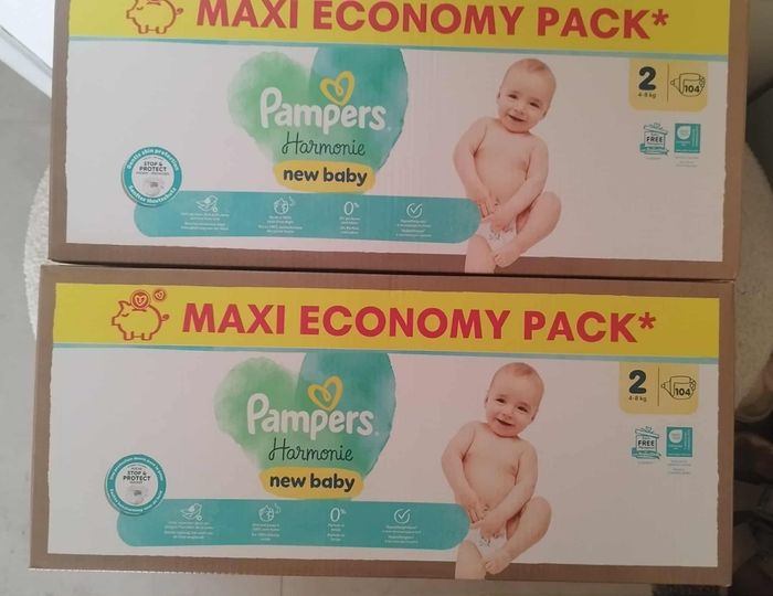 Couches Pampers harmonie harmonie new-baby