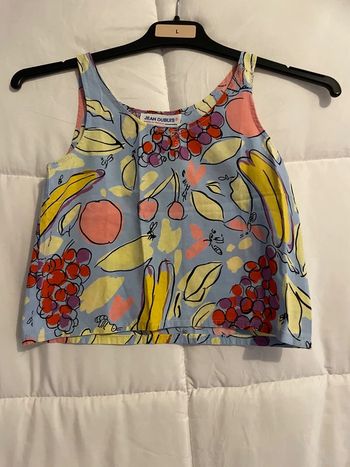 T-shirt sans marque bleu clair taille 4 ans / 104 cm