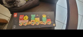 Train en bois Janod Neuf